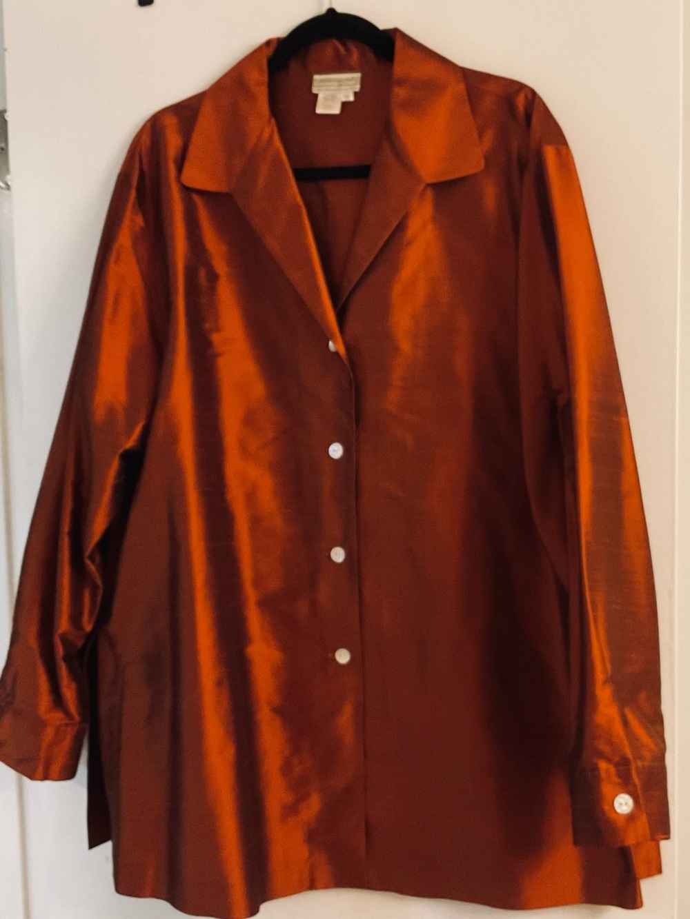 💎 100% Silk Blazer Jacket